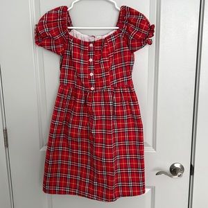Bonne Chance Collections Red Plaid Dress
